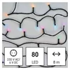 Kép 3/11 - GoSmart LED karácsonyi fényfüzér, 8 m, kültéri és beltéri, RGB, programokkal, időz,wifivel