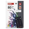 Kép 9/11 - GoSmart LED karácsonyi fényfüzér, 8 m, kültéri és beltéri, RGB, programokkal, időz,wifivel
