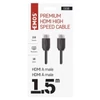 Kép 3/8 - EMOS HDMI kábel 2.0 A-A dugó 1.5m