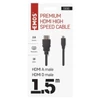 Kép 3/8 - EMOS HDMI kábel 2.0 A-D dugó 1.5m