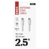 Kép 3/8 - EMOS Antenna koax kábel 2,5m