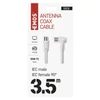 Kép 3/8 - EMOS Antenna koax kábel 90° 3,5m