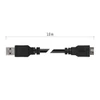 Kép 6/8 - EMOS USB kábel 3.0 A csatlakozó – micro B csatlakozó 1m