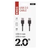 Kép 3/6 - EMOS USB kábel 2.0 A – micro B csatlakozó 2m