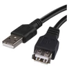Kép 1/6 - EMOS USB kábel 2.0 A – A/F csatlakozó 2m