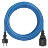 Kép 2/11 - Weatherproof Extension Cord 10 m / 1 socket / black / silicon / 230 V / 1,5 mm2