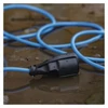 Kép 5/11 - Weatherproof Extension Cord 10 m / 1 socket / black / silicon / 230 V / 1,5 mm2