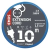 Kép 9/11 - Weatherproof Extension Cord 10 m / 1 socket / black / silicon / 230 V / 1,5 mm2
