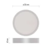 Kép 4/14 - LED-es felületi lámpatest NEXXO, kerek, fehér, 21W, semleges fehér