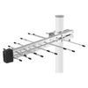 Kép 1/11 - Univerzális antenna VILLAGE FISH–V700, DVB-T2, DAB, LTE/4G/5G szűrő