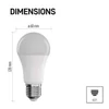 Kép 4/11 - LED izzó GoSmart A60 / E27 / 9 W (60 W) / 806 lm / RGB / dimmelhető / Wi-Fi