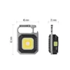 Kép 13/13 - Újratölthető mini LED-es zseblámpa - kulcstartó, 750 lm, kínáló dobozban