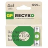 Kép 1/9 - GP ReCyko NiMH Akkumulátor HR6 (AA) 1300mAh 2db