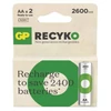 Kép 1/9 - GP ReCyko NiMH Akkumulátor HR6 (AA) 2600mAh 2db