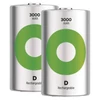 Kép 8/10 - GP ReCyko NiMH Akkumulátor HR20 (D) 3000mAh 2db