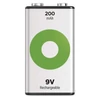 Kép 2/8 - GP ReCyko NiMH Akkumulátor 6HR61 (9V) 200mAh