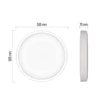 Kép 4/18 - Smart LED lámpatest GoSmart, süllyesztett, kör alakú, 45W, CCT, dimmelhető, Wi-Fi