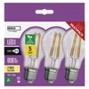 Kép 8/10 - LED izzó Filament A60 / E27 / 3,8 W (60 W) / 806 lm / meleg fehér