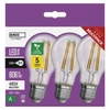 Kép 8/10 - LED izzó Filament A60 / E27 / 3,8 W (60 W) / 806 lm / természetes fehér