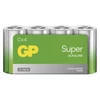 Kép 1/3 - GP SUPER ALKÁLI ELEM C 4DB/FÓLIA