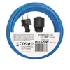 Kép 7/8 - Weatherproof hosszabbító kábel 20 m / 1 csatlakozó / kék / szilikon / 230 V / 1,5 mm2