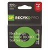 Kép 1/4 - GP ReCyko Pro NiMH Akkumulátor HR03 (AAA) 6db