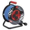 Kép 7/12 - Weatherproof kábeltekercs 50 m / 4 aljzat / kék / szilikon / 230 V / 1,5 mm2