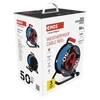 Kép 9/12 - Weatherproof kábeltekercs 50 m / 4 aljzat / kék / szilikon / 230 V / 1,5 mm2