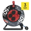 Kép 12/12 - Weatherproof kábeltekercs 50 m / 4 aljzat / kék / szilikon / 230 V / 1,5 mm2