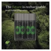 Kép 7/11 - GP Akkumulátor töltő Speed M452 + 4xAA ReCyko 2600mAh