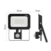 Kép 5/14 - LED reflektor SIMPO PIR 30 W természetes fehér