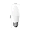 Kép 3/11 - LED izzó Classic gyertya / E27 / 2,6 W (25 W) / 350 lm / természetes fehér