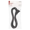 Kép 3/3 - Flexo zsinór gumi/neoprén 2×1mm2, 5m, fekete