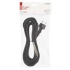 Kép 3/3 - Flexo zsinór gumi/neoprén 3×1,5mm2, 5m, fekete