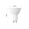 Kép 4/16 - LED izzó Classic MR16 / GU10 / 7 W  (60 W) / 806 lm / Meleg fehér