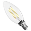 Kép 7/11 - LED izzó Filament gyertya / E14 / 3,4 W (40 W) / 470 lm / Természetes fehér