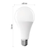 Kép 4/12 - LED izzó Classic A80 / E27 / 20 W (150 W) / 2452 lm / Meleg fehér