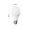 Kép 4/12 - LED izzó Classic A60 / E27 / 9,5 W (75 W) / 1055 lm / Természetes fehér