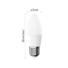 Kép 4/10 - LED izzó Basic gyertya / E27 / 5,5 W (40 W) / 470 lm / Meleg fehér