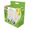 Kép 1/11 - LED izzó Filament A60 / E27 / 5,9 W (60 W) / 806 lm / Meleg fehér