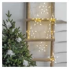 Kép 7/8 - LED karácsonyi fényfüggöny – 7 csillag, 67x125cm, kültéri és beltéri, meleg fehér
