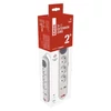 Kép 9/15 - Hosszabbító 2 m / 3 aljzat / kapcsolós / fehér / 1× USB-A + 1× USB-C  / 1,5 mm2