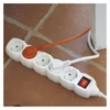 Kép 8/9 - Hosszabbító 1,4 m  /  5 aljzat  /  fehér  /  PVC  /  1 mm2