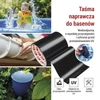 Kép 6/22 - Javító ragasztószalag úszómedencékhez, 1 m x 100 mm, fekete