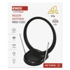 Kép 10/13 - Szobaantenna CITY RING–C500, DVB-T2, DAB, LTE/4G/5G szűrő