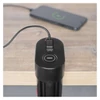 Kép 7/15 - Hosszabbító kábel 1,5 m/3 aljzat/kapcsoló/asztalra szerelhető/USB/fekete/PVC/1,5 mm2 