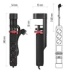 Kép 15/15 - Hosszabbító kábel 1,5 m/3 aljzat/kapcsoló/asztalra szerelhető/USB/fekete/PVC/1,5 mm2 