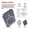 Kép 5/32 - EMOS Powerbank WI 522, 5 000 mAh, 20 W+Wireless, szürke