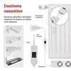 Kép 33/48 - Ventilátor a radiátor alatt DUO, fehér