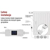 Kép 33/53 - Ventilátor a radiátor alatt TRIO, fehér
